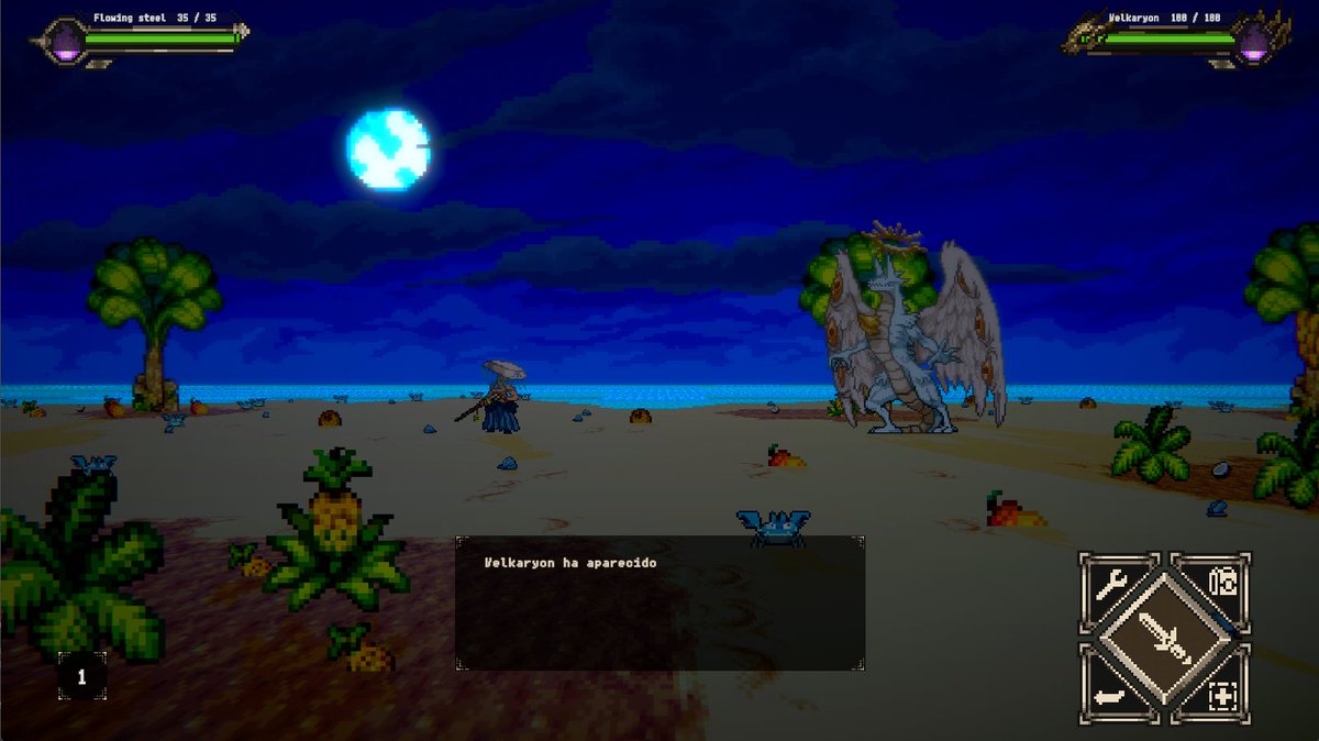 Hexa_ProjectESP's tweet image. 🎮Actualización de UI🎮
Mejoramos nuestra interfaz de usuario (la de la derecha es después y la de la izquierda es antes), hicimos que los botones sean más visuales y le dimos a toda la interfaz un estilo medieval.
#indiegame #indiedev #gamedev #huntcore