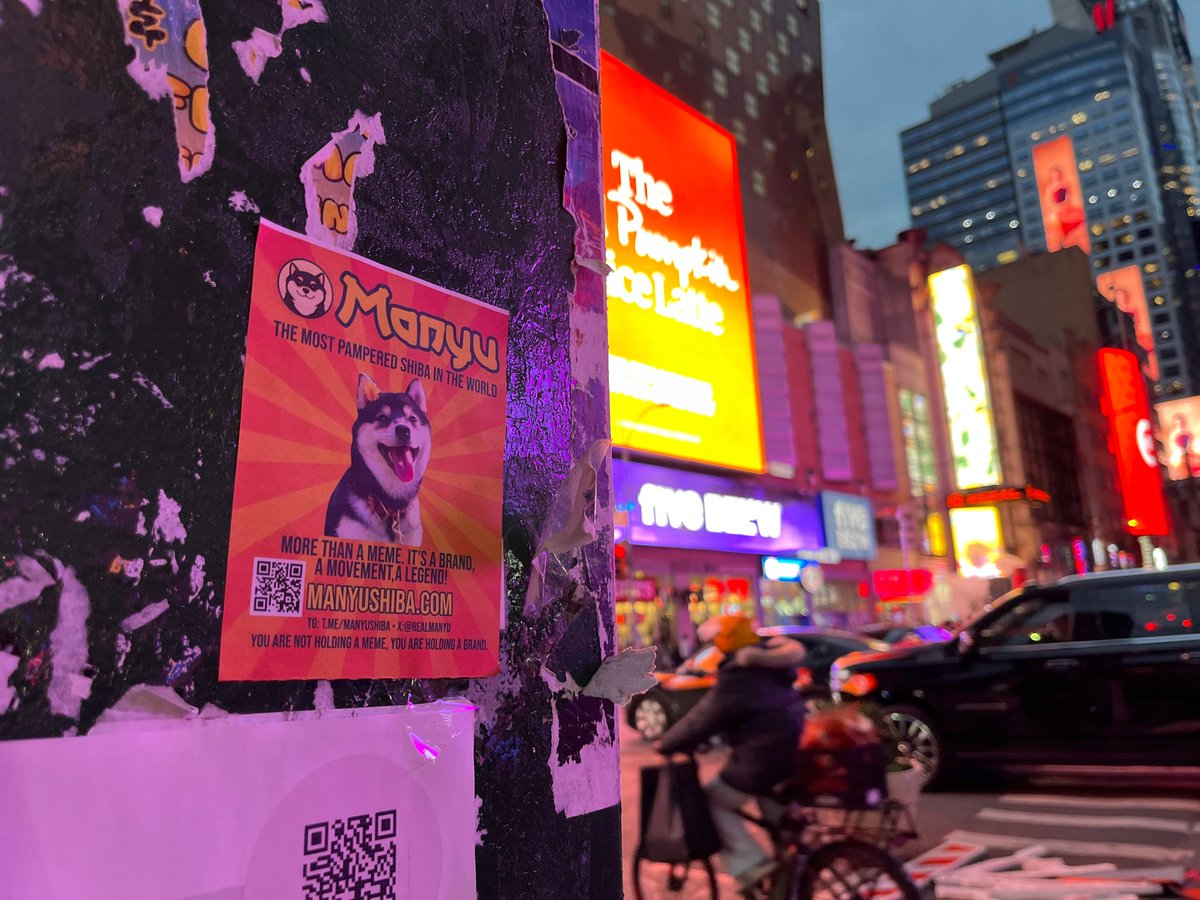 RagnarShib.eth (@ragnarshiba) on Twitter photo $Manyu is in NYC LFG!!!! Let's all post in different countries so everyone knows about Manyu!!! LFG!!! <a href="/RealManyu/">Manyu Community</a> $Manyu is in NYC LFG!!!! Let's all post in different countries so everyone knows about Manyu!!! LFG!!! <a href="/RealManyu/">Manyu Community</a>