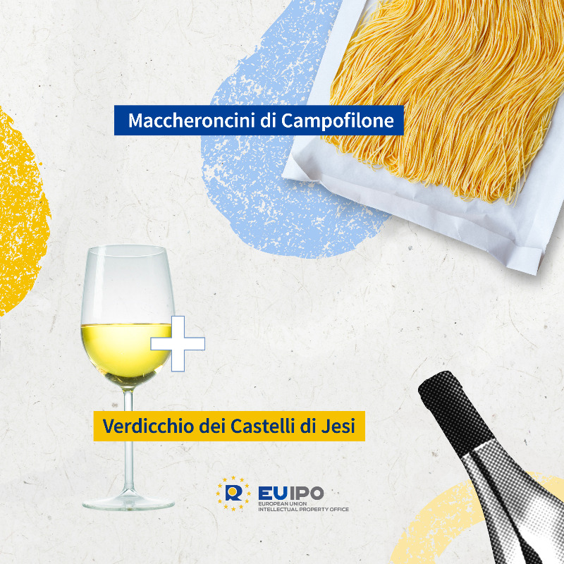 EU_IPO's tweet photo. Behind every plate of pasta, there’s more than flavour: there’s intellectual property.

On #WorldPastaDay, celebrate with 3 GI-protected Italian combos 🍝+🍷+🧀 safeguarded by geographical indications.

Enjoy! 😋