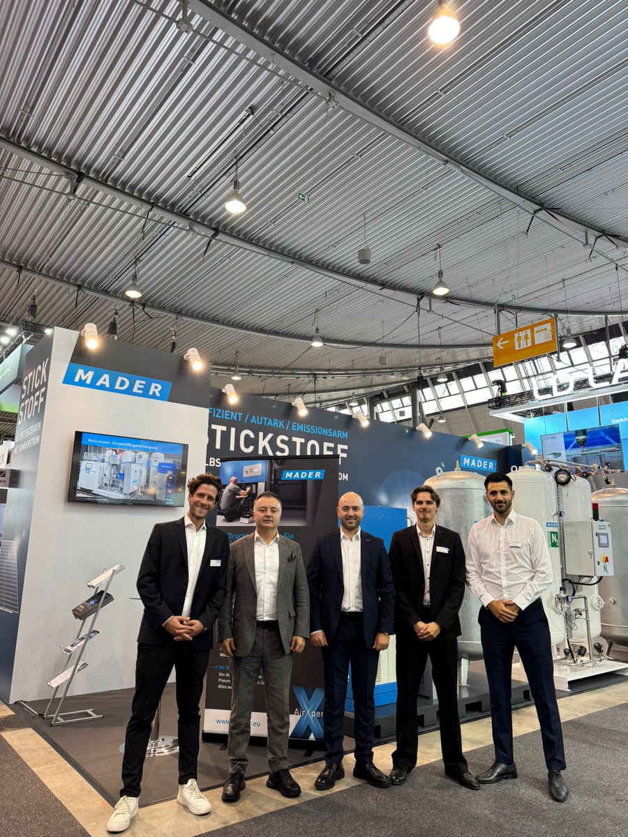 idealgrafik's tweet image. We continue to make a difference in the laser cutting industry with our high-purity gas solutions!Together with our German partner MADER and our distributor in Iraq, we are proud to supply the industry with Class6.0 quality nitrogen gas generators and oxygen &amp;amp; nitrogen gas mixers