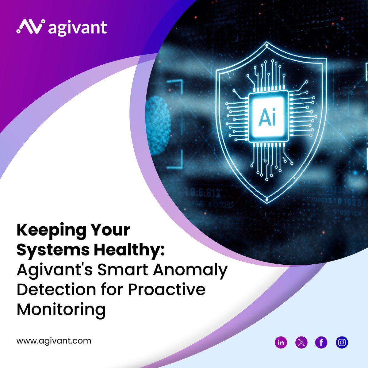 AgivantTech's tweet image. Agivant's Anomaly Detection & Proactive Monitoring solution uses AI/ML to analyze your system data, identify issues in real-time, and prevent problems before they impact your operations.
Read More: agivant.com/anomaly-detect…
#AI #MachineLearning #ProactiveMonitoring #Agivant