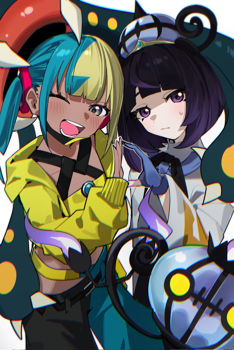 カナリィ&amp;ムク💛💜
#PokemonLegendsZA