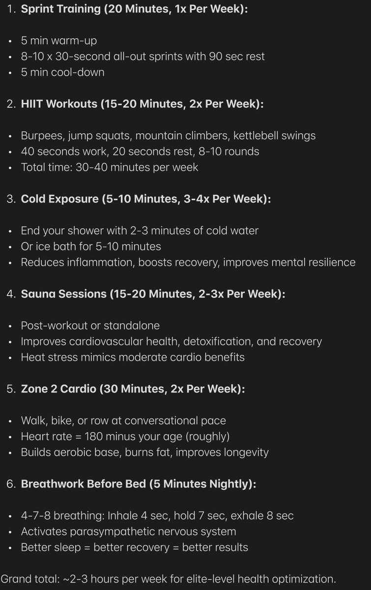 Health Cheat Codes That Take Less Than 2 Hours Per Week