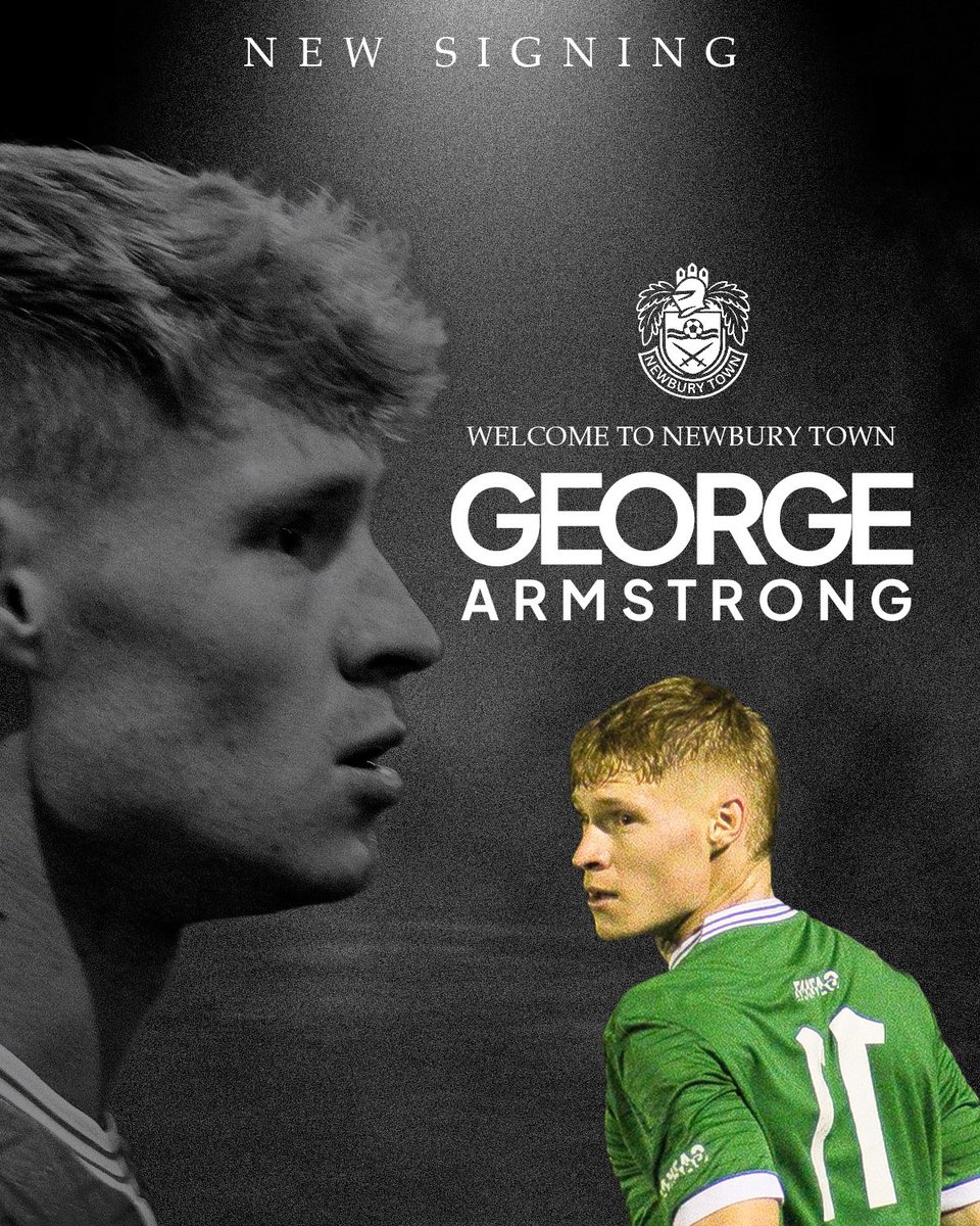 🚨 Signing Announcement 🚨

We’re thrilled to announce that George Armstrong has joined Newbury Town on a permanent deal! 🙌

George arrives with an outstanding record at this level, having scored 56 goals in 51 appearances over the past two seasons with Kintbury Rangers.