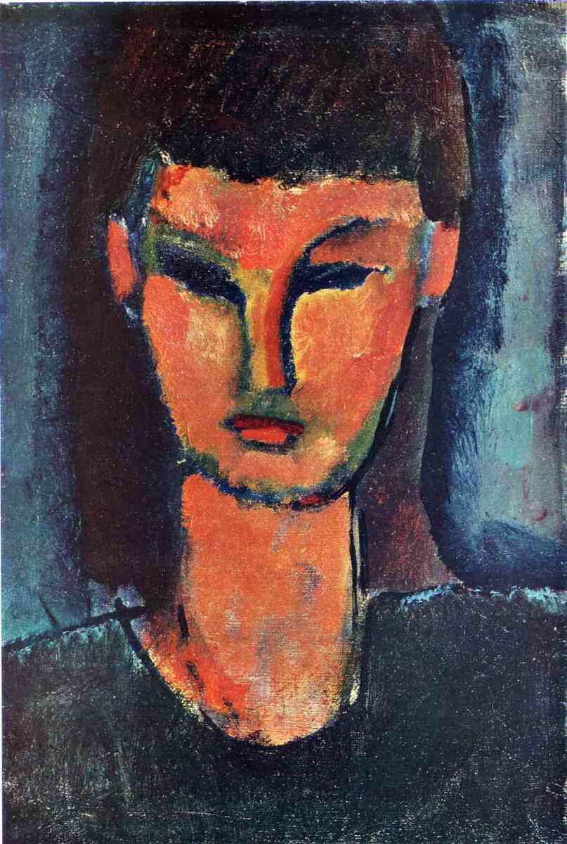 Young Woman #artbots #modigliani