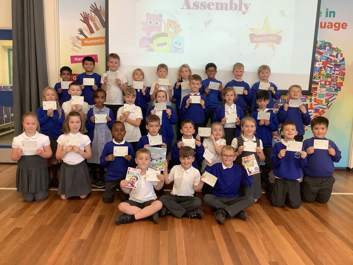 ReinwoodJuniors's tweet photo. Congratulations to our Year 3 Achievement Assembly winners. #RJS3BF #RJS3C #RJS3R https://t.co/goV5EIuHrI