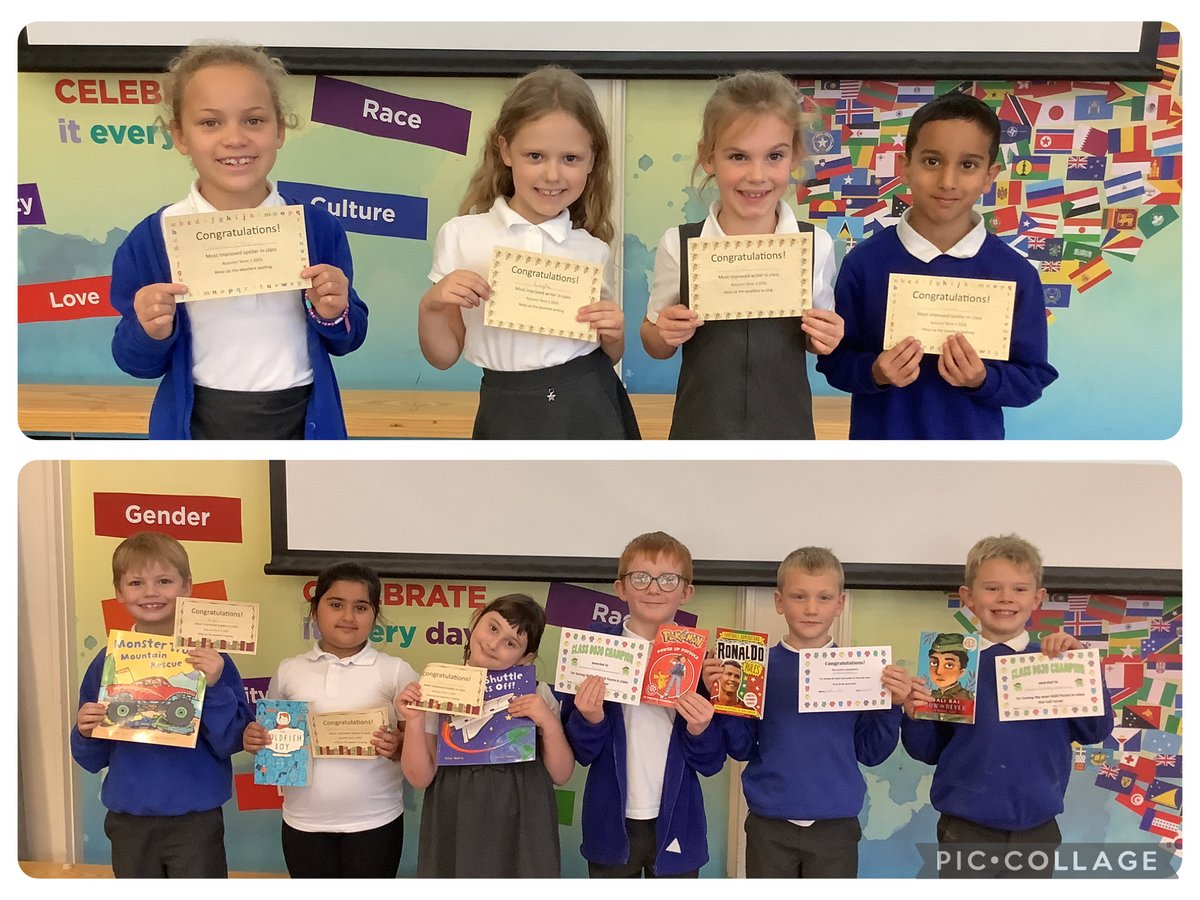 ReinwoodJuniors's tweet photo. Congratulations to our Year 3 Achievement Assembly winners. #RJS3BF #RJS3C #RJS3R https://t.co/goV5EIuHrI
