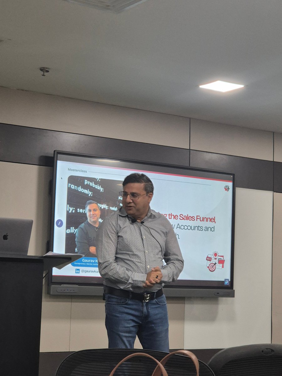 vikramrsingh's tweet image. Grateful for a full house at Antier! Thank you to every leader who joined us for the @nasscom workshop on mastering the sales funnel. Your time and openness made the conversation rich and practical.
A special thanks to Gaurav Kumar ji for an energizing session - clear…