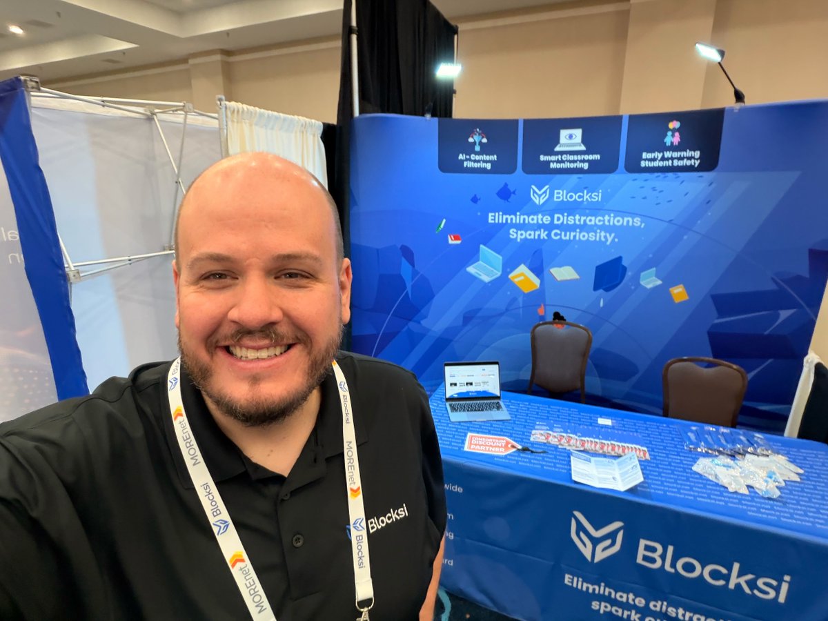 Great networking, big smiles- that’s how the <a href="/MOREbyMOREnet/">MOREnet</a> Event felt for us! We loved the conversations, the opportunity to share more about Blocksi, and catch up with some of our amazing satisfied customers.

#MORENet #EdTech #Innovation #DigitalEdu #learning #teaching