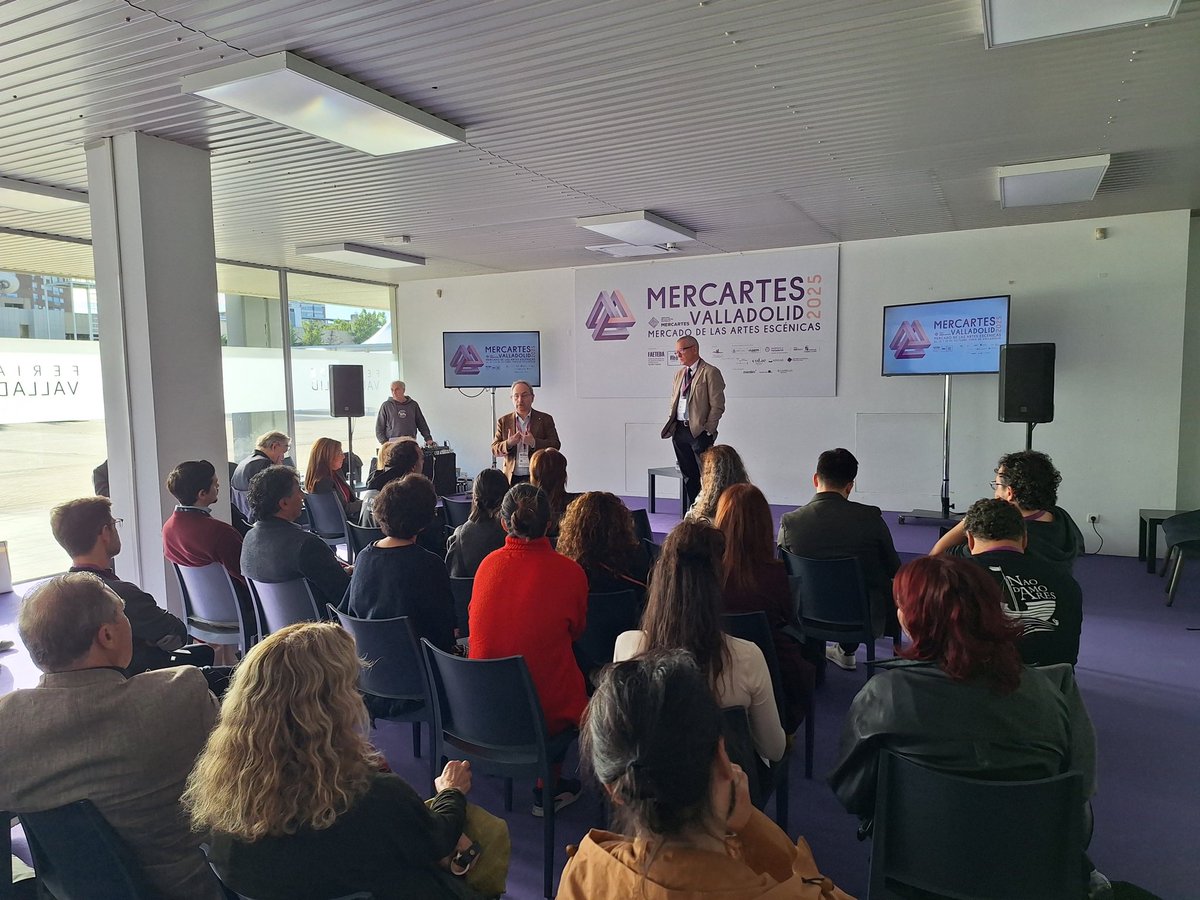 faetedaorg's tweet photo. Gracias a quienes habéis asistido a la presentación del informe “Análisis del gasto en artes escénicas de los municipios españoles (2010–2024)” en #Mercartes2025 🎭.
📌 El informe revela desigualdades y que los presupuestos aún no alcanzan niveles previos a las crisis.
#FAETEDA https://t.co/YkahOtcmu7