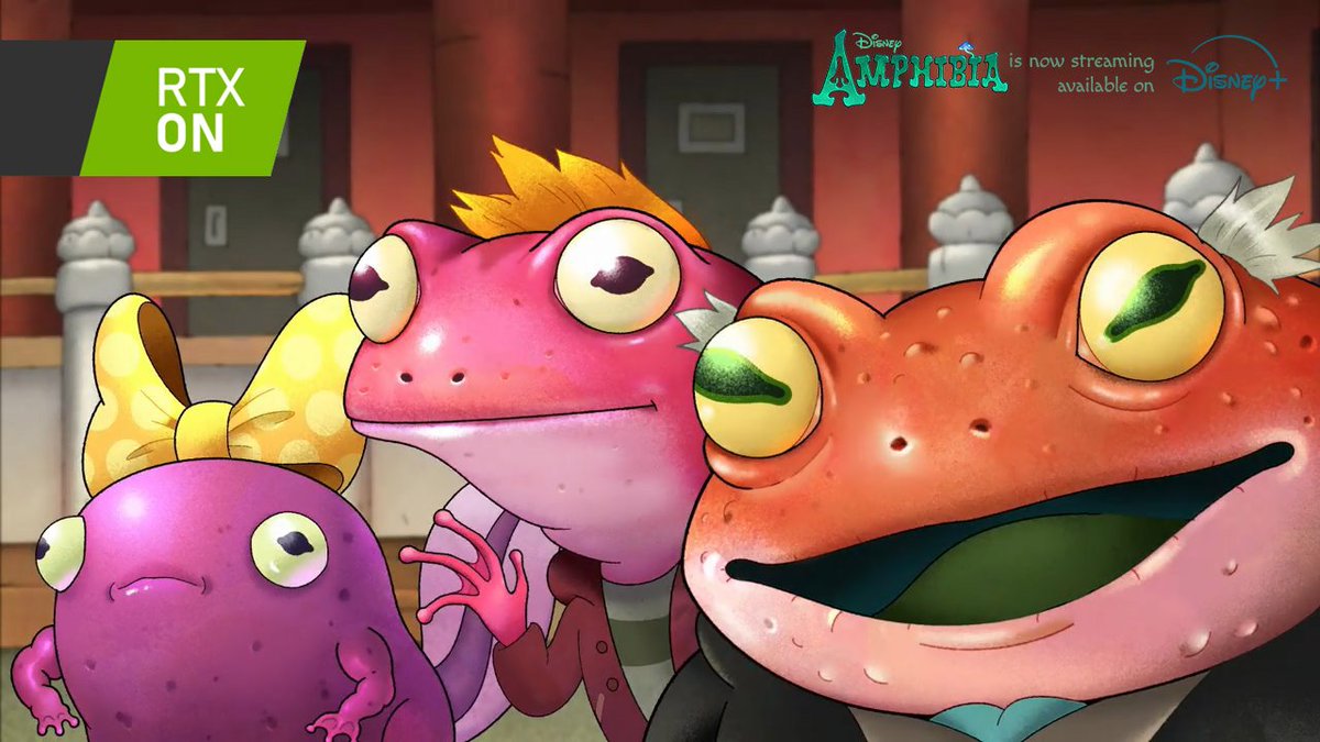 AnneBoonchuy__'s tweet photo. Sprig, Polly and Hop Pop is RTX ON!
Scene from Amphibia S3 Episode "Temple Frogs"
Happy 4th Anniversary to Temple Frogs!
#SprigPlantar #PollyPlantar #HopPop #Amphibia #Season3 https://t.co/zog34NeifK