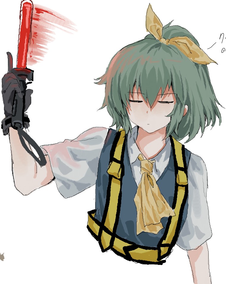 bakugeki_suru's tweet image. 東方ではないと一瞬でわかるキャラを描いたど