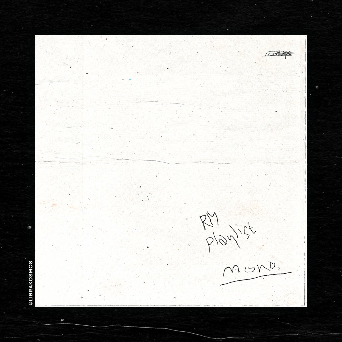librakosmos's tweet photo. We're celebrating our 7th anniversary with RM's playlist—his second mixtape 'mono.' which gave us 7 beloved tracks, including "seoul," "moonchild," "uhgood" and "forever rain."

▶️ — https://t.co/fWFfE9bEPd

7 YEARS WITH MONO
#7YearsWithmono
#mono7thanniversary
#RM_mono @BTS_twt https://t.co/l0izJMZaEX