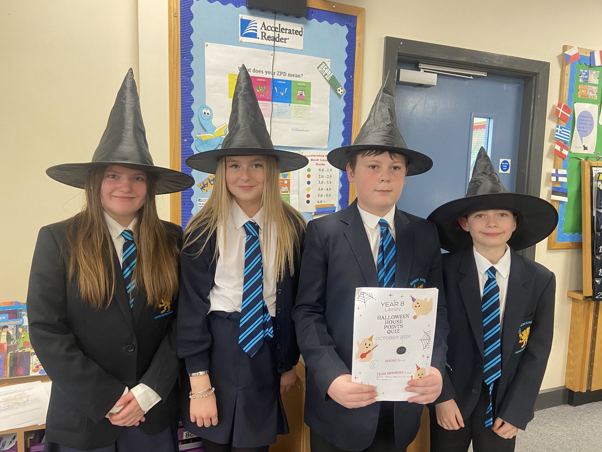 ‘Hubble, bubble, toil and trouble’
We’ve been spell casting in Year 8, competing in the Hallowe’en House Points Quiz in the Library and completing ‘Macbeth’ in Year 12 Literature classes. Meanwhile AS texts ‘The Crucible’ and ‘Frankenstein’ are feeding into the mood perfectly!
