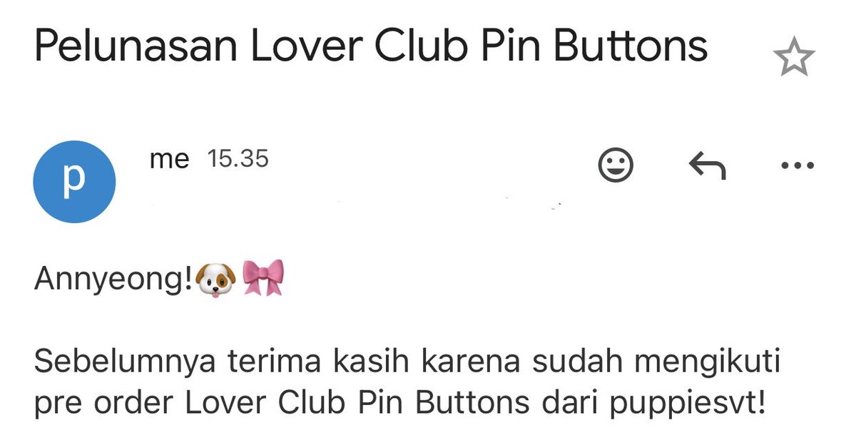 sent to your email!!