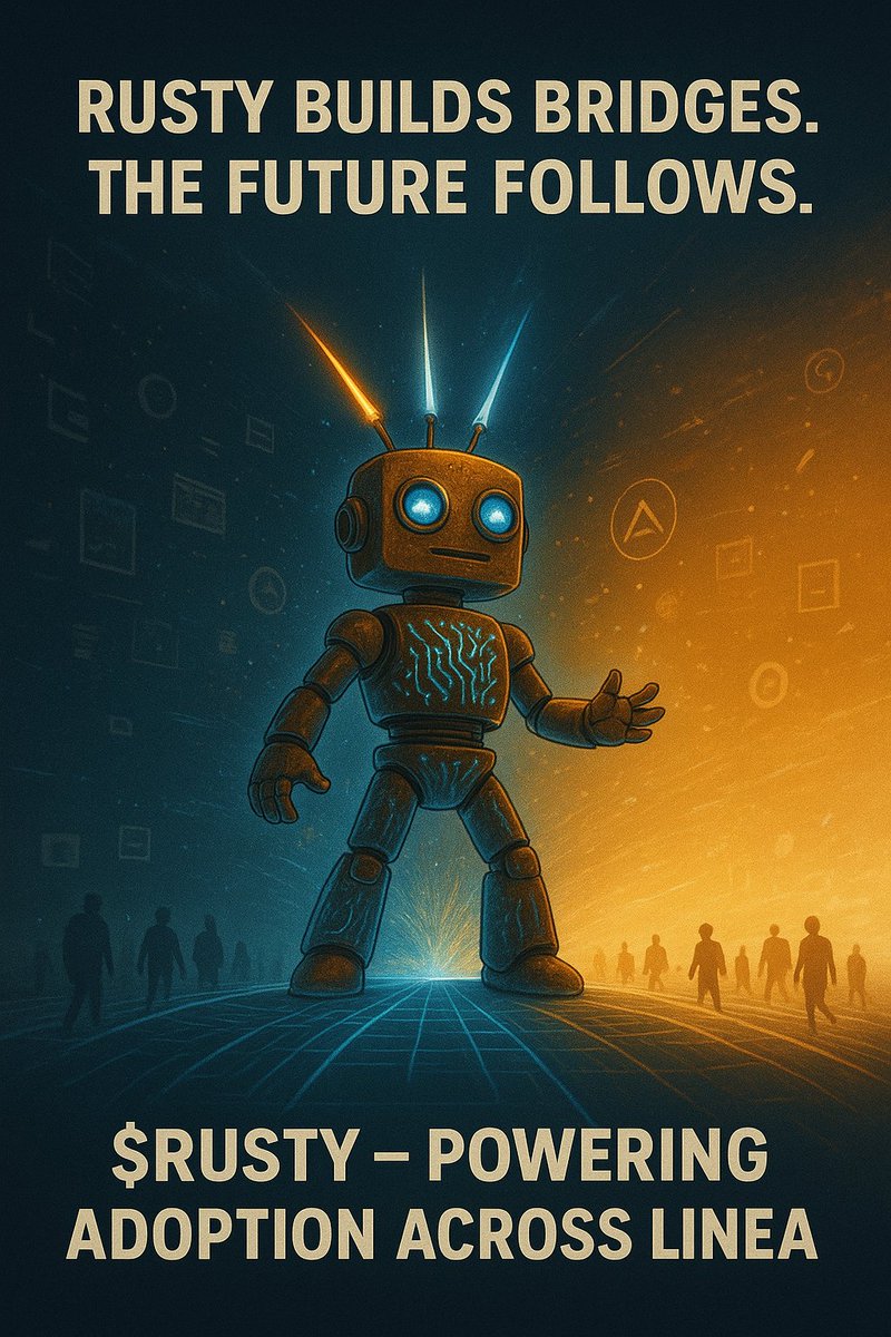 Al_fuhadiy's tweet image. The future doesn’t build itself Rusty does.
He’s not just here to move charts
he’s here to move people,ideas, and ecosystems.
$RUSTY stands for innovation that lasts a signal of what’s coming,not what’s trending.
Rusty is building bridges not barriers.
@RustyTokenAI @PlortalAI