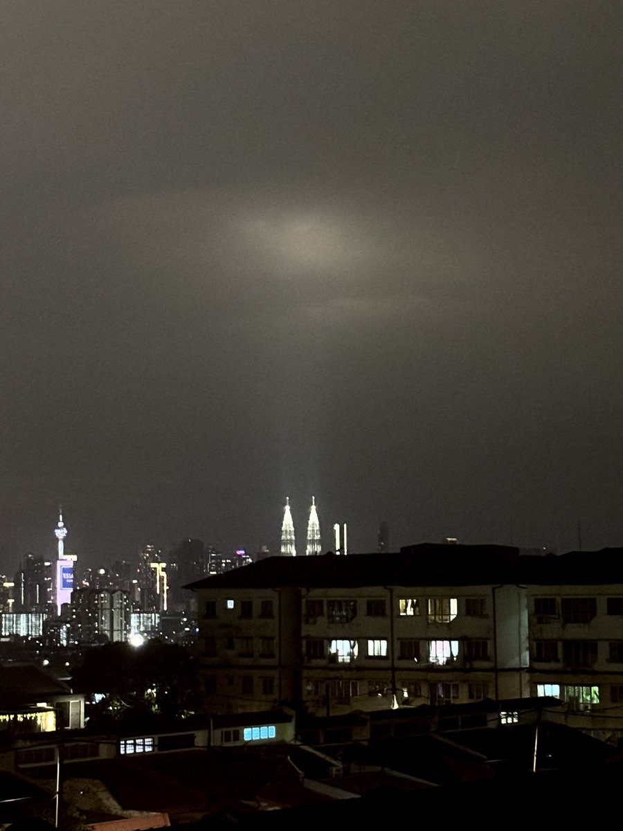 orang kata light pollution, orang lah kata