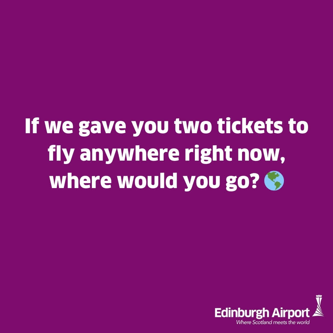 Edinburgh Airport tweet media