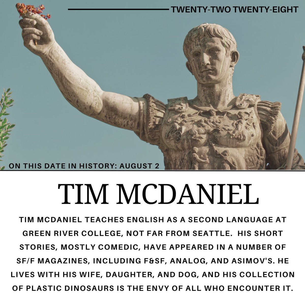 Read Tim McDaniel’s story on Twenty-two Twenty-eight now.

twentytwotwentyeight.com/single-post/fi…

#publishing #supportartist #create #world #read #subscribe #submit #story #read #twentytwotwentyeight #story #history