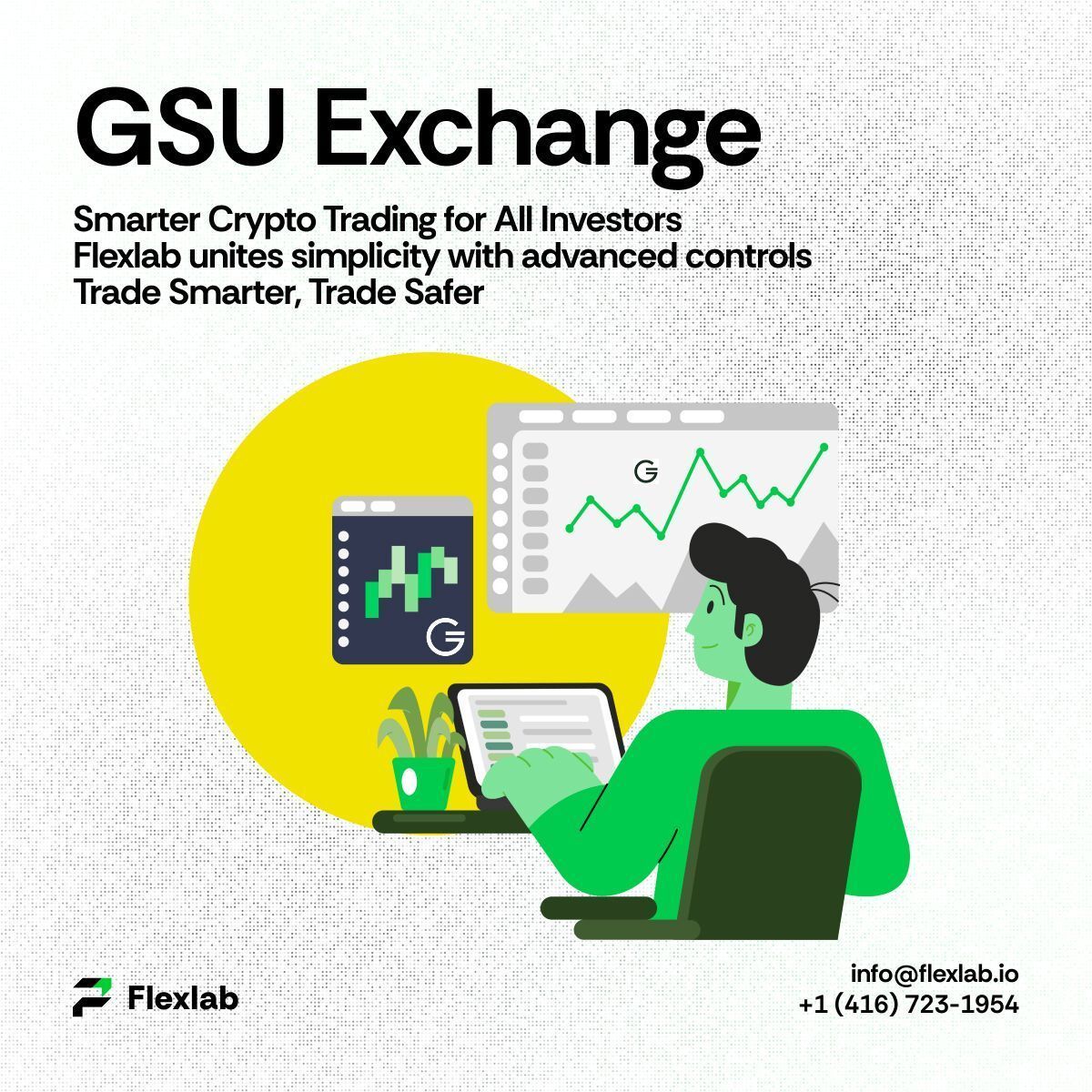 info_flexlab's tweet image. Ever wondered what happens when trading evolves beyond limits?

GSU Exchange redefines how transparency, liquidity, and control come together.

The shift is already happening. Will you join it?

#GSUExchange #Flexlab