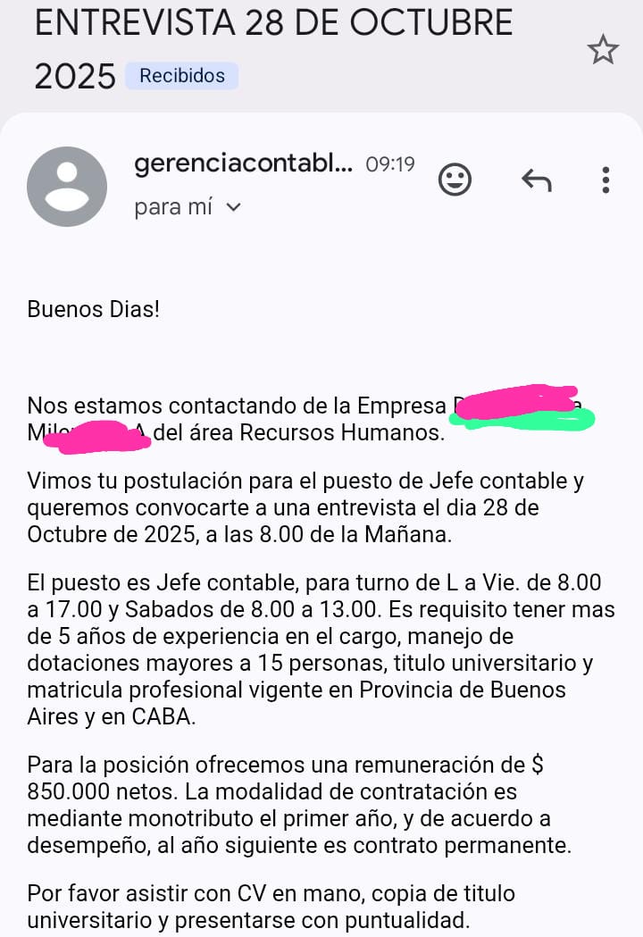 El_vengaK's tweet image. A ver como viene el mercado laboral?
Contador Publico, con 15 personas a cargo, monotributista, matriculado te dan 850.000.
NI un venezolano te agarra esto