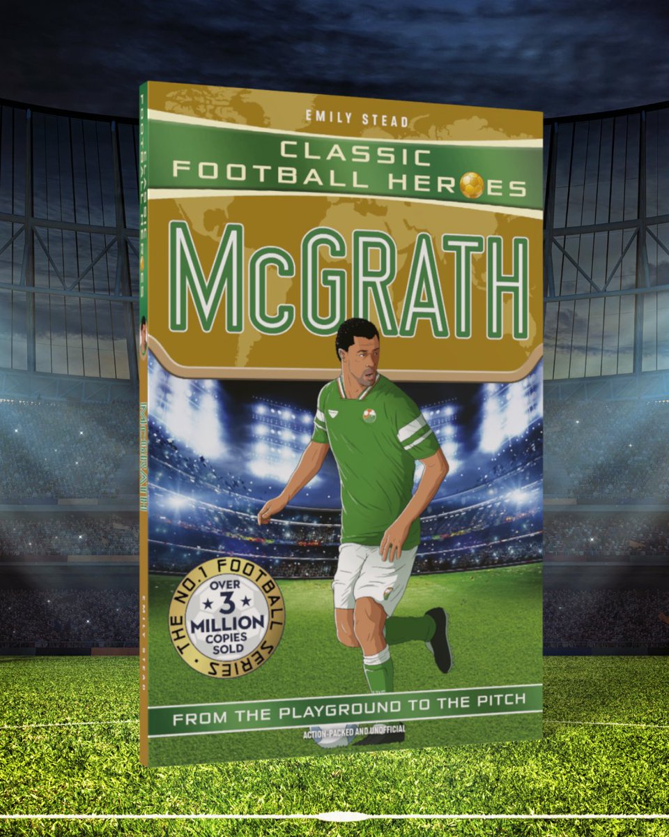 Also out today: Super Stopper McGrath ⚽ 💥

Rising from the foster care system, Paul McGrath's journey began with St Patrick's Athletic before earning legendary status for his performances at Manchester United, Aston Villa and Ireland.

➡️ lnk.to/McGrath