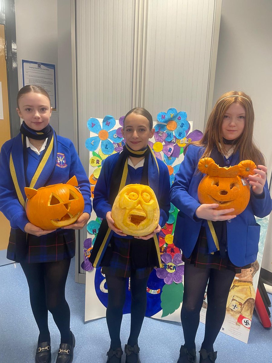 Some of our pupils have created some amazing entries for our pumpkin carving competition in aid of our school charity Ajosepo, aren't these just amazing! 🤩 #teamstgens <a href="/stgensAP/">Cathy Austin</a>