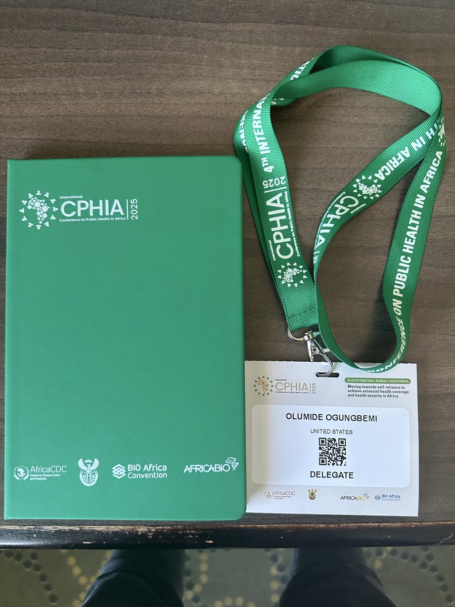 olu_stephenlr's tweet photo. Excited to be in Durban, South Africa 🇿🇦 for the 4th International Conference on Public Health in Africa (#CPHIA2025)!

I’ll be speaking on Oct 24 (14:00–15:30, Hall 2C) in the Scientific and Abstract-Driven Sessions, Track 3 – Geospatial Modelling, Direct Facility Financing, and Workforce Scale-Up for Resilient Primary Health Care.

My presentation, “Geospatial and Predictive Modeling of Health Facility Access Among Internally Displaced Populations in Northeastern Nigeria,” explores how spatial data can strengthen equitable access to primary health care.

🌍 Tune in live here: https://t.co/5nYcBS4gfL

#CPHIA2025 #GlobalHealth #GeospatialHealth #PublicHealth #HealthEquity #IDPs #ResilientHealthSystems