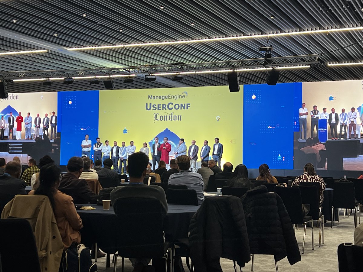 Inuitab's tweet image. We are visting @manageengine User Conference in London to get some inspiration for our upcoming conferences and meeting with the teams.

#manageengine #LondonUserConf #InuitbyElovade.