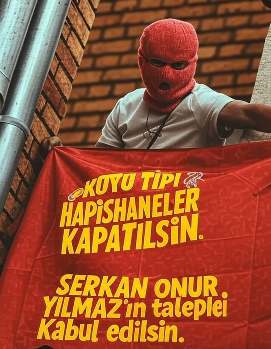 Talipeker142924's tweet photo. Serkan Onur Yılmaz Onurumuzdur.
Devrimci Tutsaklar Onurumuzdur. 
Devrimci Tutsaklar Teslim Alınamaz.

#KuyuTipiHapishanelerKapatılsın 
#SerkanOnurYılmazıYaşatalım https://t.co/ZgopLEJXIs