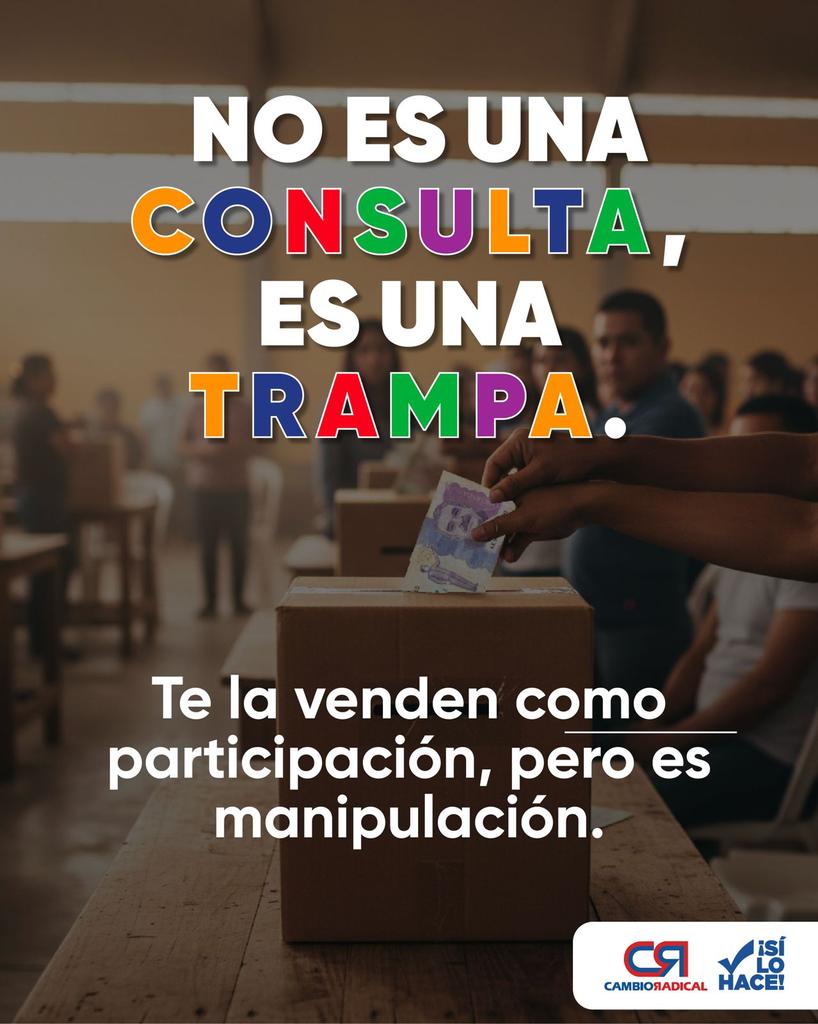 Cambio Radical tweet media