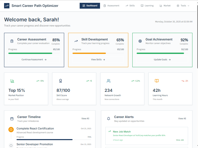 thetripathi58's tweet image. This is Crazy...
I just built an AI-powered career growth platform in minutes with this AI tool.
It analyzes your skills, studies market trends, and recommends the best next steps automatically.
Here’s how it happened: