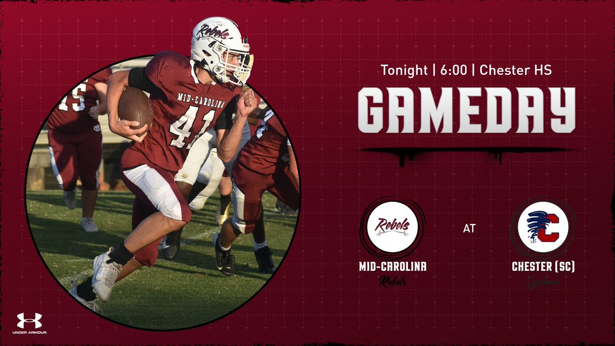 🏈 GAMEDAY!
The JV Rebels hit the road tonight to take on the Chester Cyclones!
📍 Chester High School
🕕 Kickoff at 6:00 PM
Let’s go Rebels! 💪❤️🖤