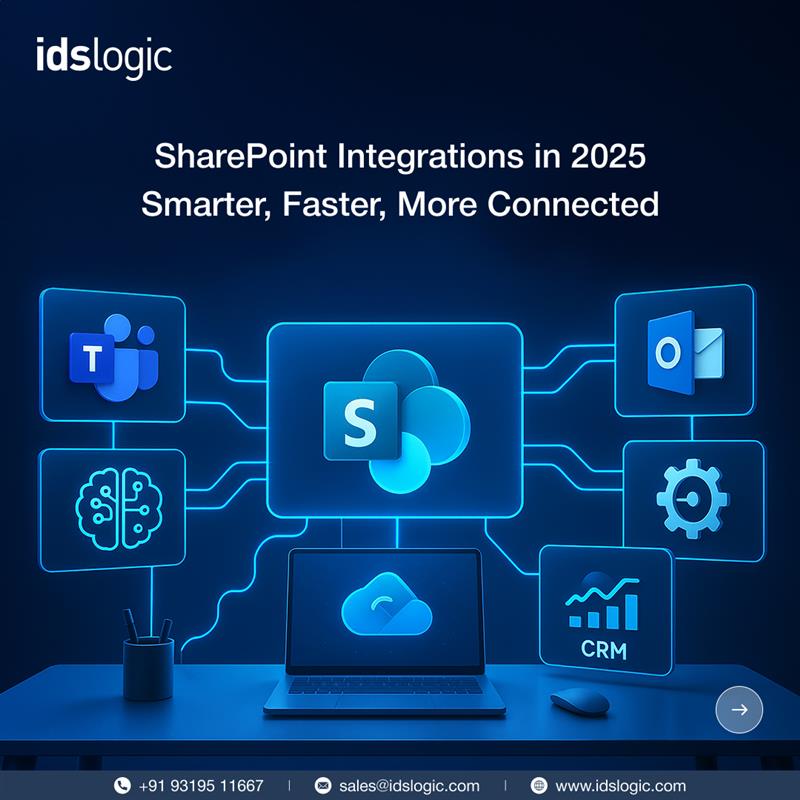 idslogic's tweet image. SP Integrations 2025: Teams to AI Automation
In 2025, SP > content hub.
Seamless Teams collab, AI auto, smarter workflows redefine digital workplace.
Modern SP integrations:
✅Boost prod
✅AI process auto
✅Connect biz apps
Full blog: idslogic.com/blog/sharepoin…