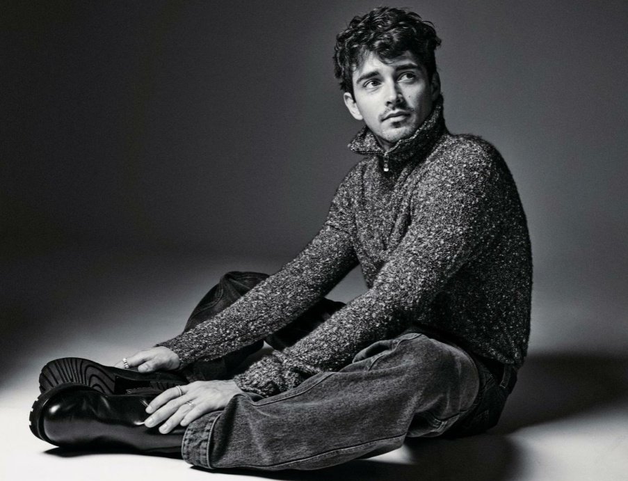 CHARLES LECLERC X ICON MAGAZINE