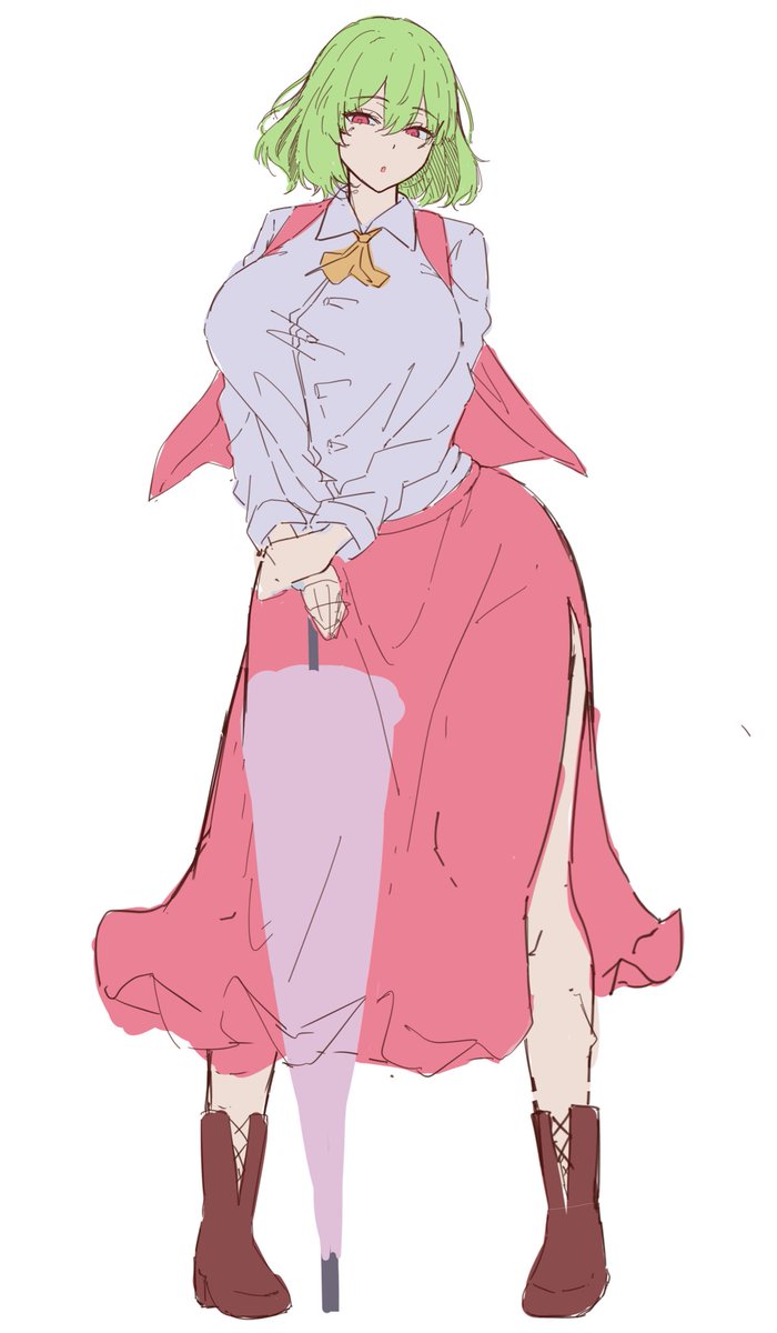 ゆうかりんを描いてます