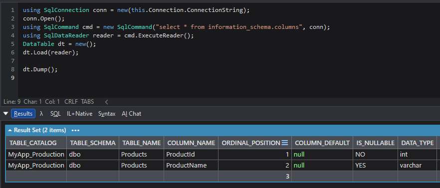 RyanRodemoyer2's tweet image. DataTable: the original Entity Framework
never forget!