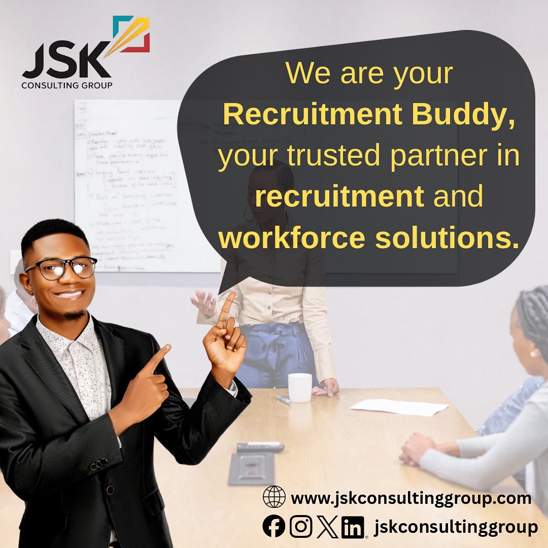 JSKConsulting's tweet image. We’re your Recruitment Buddy, the team that understands your business, your culture, and your people.

With us, recruitment feels easier, smarter, and more personal.

Reach out to us today.

#recruitmentbuddy #jskrecruitmentedge #hrsolutions #talentacquisition #workforcesolutions