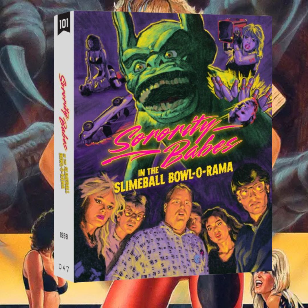 "Goddamn that f***ing Imp!"

Get ready for some bonkers 80s horror comedy courtesy of <a href="/101FilmsUK/">101 Films</a>, who have remastered the incredibly titled SORORITY BABES IN THE SLIMEBALL BOWL-O-RAMA!

A must-have for cult film fanatics >>> zavvi.com/blu-ray/sorori…