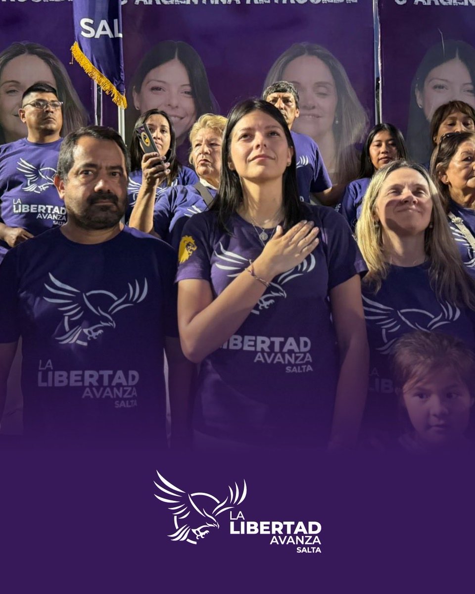 🇦🇷💜 Banderazo libertario en Salta 💜🇦🇷
Las calles se tiñeron de violeta y de libertad.
El equipo de La Libertad Avanza salió a las calles junto a los demás para demostrar que somos más fuertes, que ninguna estructura ni aparato político puede contra una sociedad decidida a