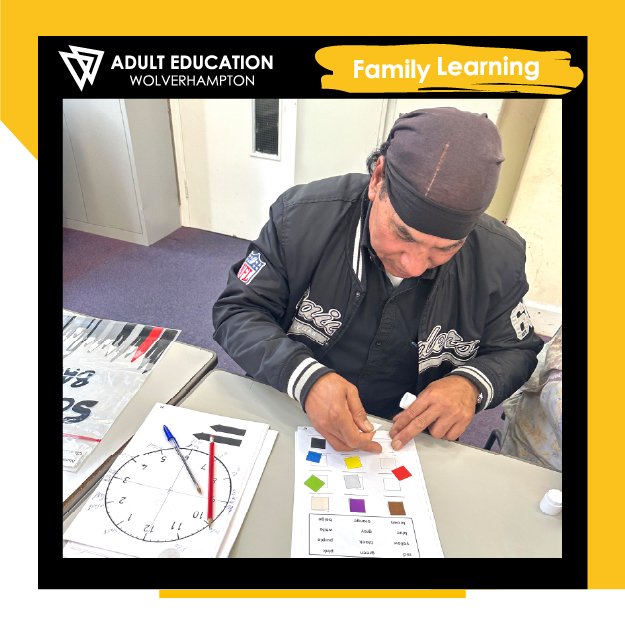 AEWolverhampton's tweet image. Learning English Through Colours, Seasons &amp;amp; Weather! 
Our First Stop English learners explored colours linked to seasons - from golden summer suns to frosty winter whites -building vocabulary through art, discussion &amp;amp; real-life fun! #FamilyLearning #CreativeEnglish