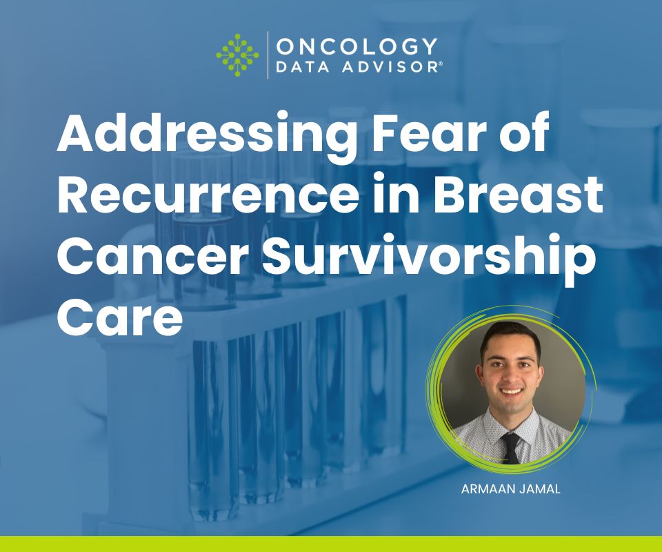 OncData's tweet image. In this #BreastCancerAwarenessMonth interview, Armaan Jamal, PhD student in Epidemiology at @UChicagoPHS, discusses his team’s work investigating factors associated with fear of breast cancer recurrence, presented at #ASCOQLTY25.

Watch here! youtu.be/XxDWOK0Tao8

@ASCO #BCsm