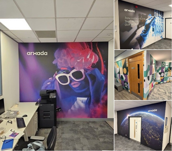 CSDprint's tweet image. No joins, gaps or mismatched patterns!
We've been busy installing large format graphics, this time it's been custom printed wallpaper. Need to brand your reception, office or showroom? Give us a call or see lnkd.in/eApFkECJ for more details.
#wallgraphics #wallpaper