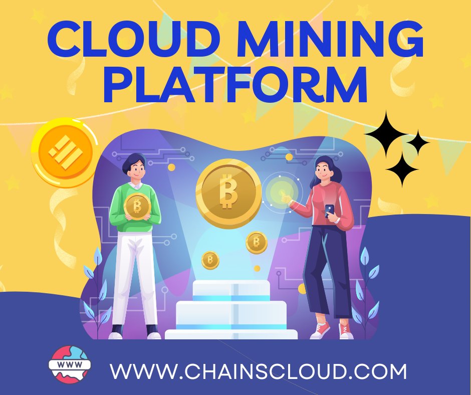 ChainsCloud's tweet image. ChainsCloud provides investors a trusted platform to maximize crypto earnings. Join now 👉 chainscloud.com #CryptoEarnings #TrustedMining #CloudMiningPlatform #ChainsCloud #BitcoinProfit