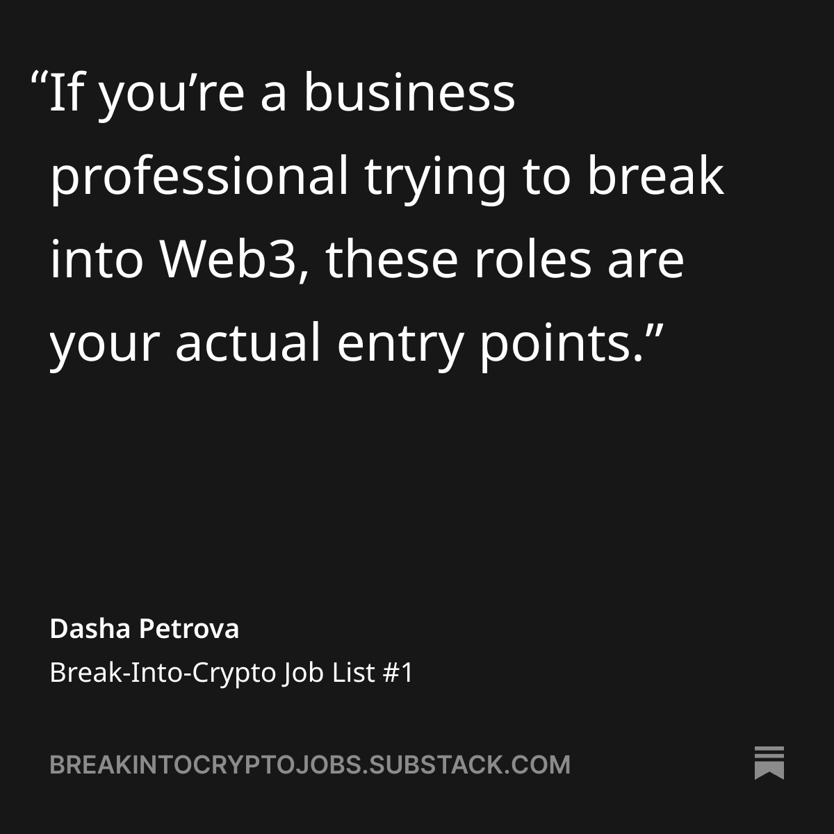 Dasha 🔗 Moving careers into crypto (@expecto_petrova) / Posts / X