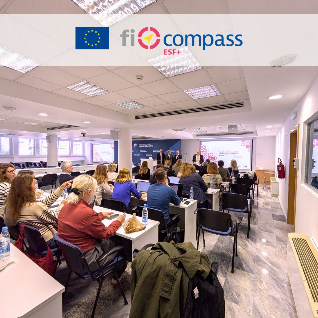 ficompass's tweet image. 📍Ever heard of our capacity building service?

This week, we’re working w/ the Slovenian #ESFplus managing authority &amp;amp; other key public institutions and stakeholders to explore the potential for using ESF+ #financialinstruments.

More info 👉 bit.ly/ESF-CapacityBu…
#EIBAdvisory