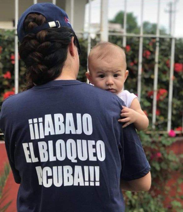 Un reclamo que el mundo reafirmará. 

Al BLOQUEO, LO SEGUIREMOS VENCIENDO.