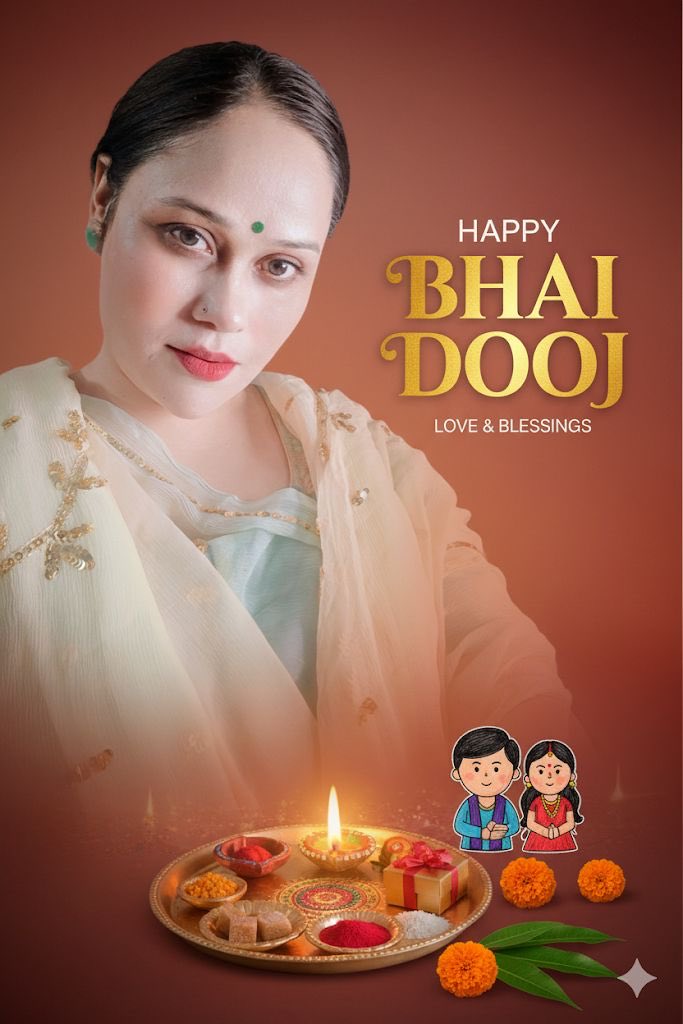 #भाईदूज की हार्दिक शुभकामनाएँ !