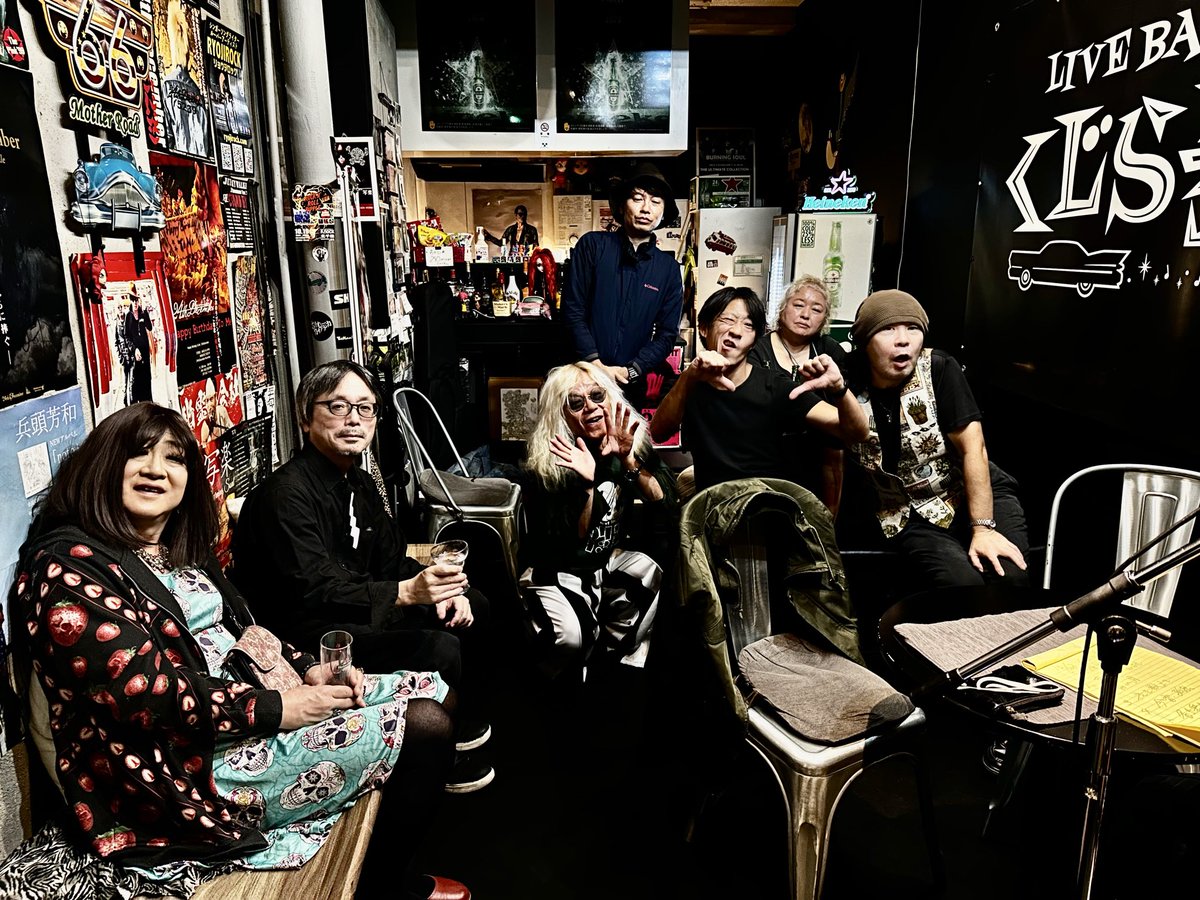 今夜も
ありがとうございました✨

2025.10.23（木）
『大久保物語』
☆出演者☆
太田タクマ
涼子と平ちゃんと
SHOTGUN BLADE 
ターナーB
しぇんかつ