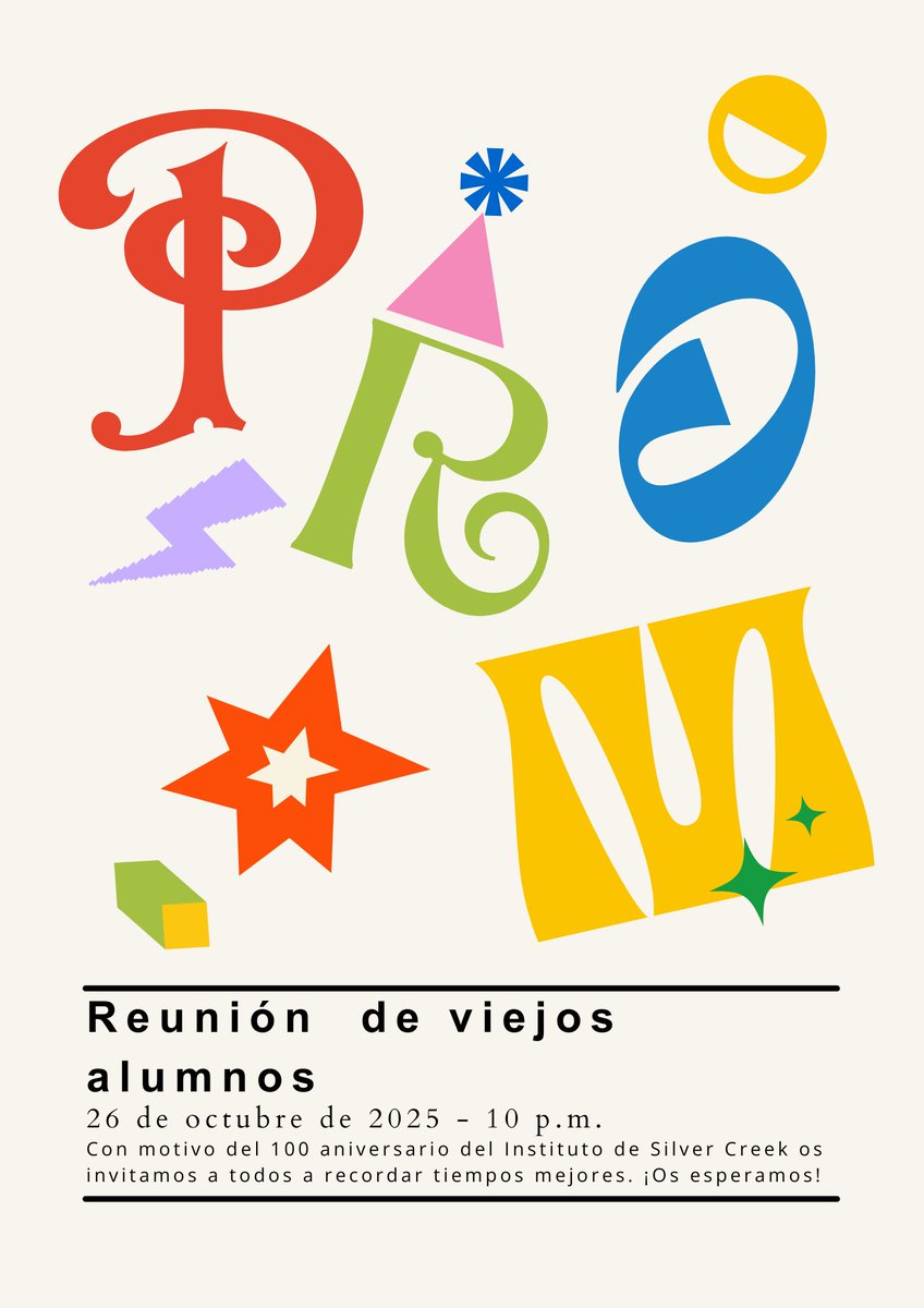 ¡Llegó la fiesta del siglo! No dudéis en venir a pasároslo bien el domingo y recordar viejos tiempos. No olvidéis votar por vuestros reyes del baile.